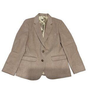 Vtg Camel Hair Blazer Sz M Fully Lined & Structured USA Made The Clothes Tree
